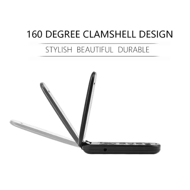 Uniwa X18 телефон для людей преклонного возраста флип мобильный GSM старшеклассник