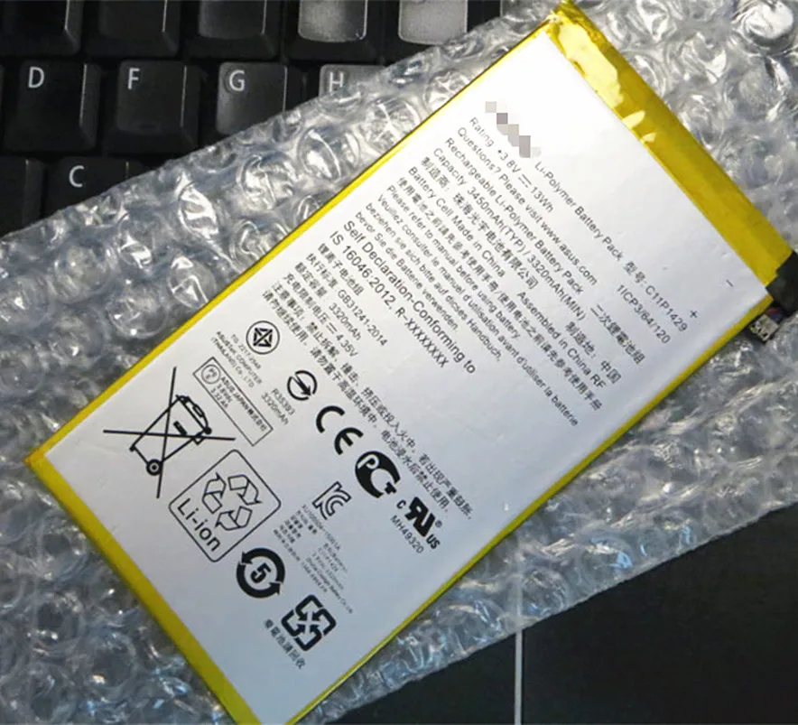 Wearson C11P1429 Battery For Asus Zenpad C7 0 Z710CG P01Z Battery High Quality 3450mAh Free Shipping