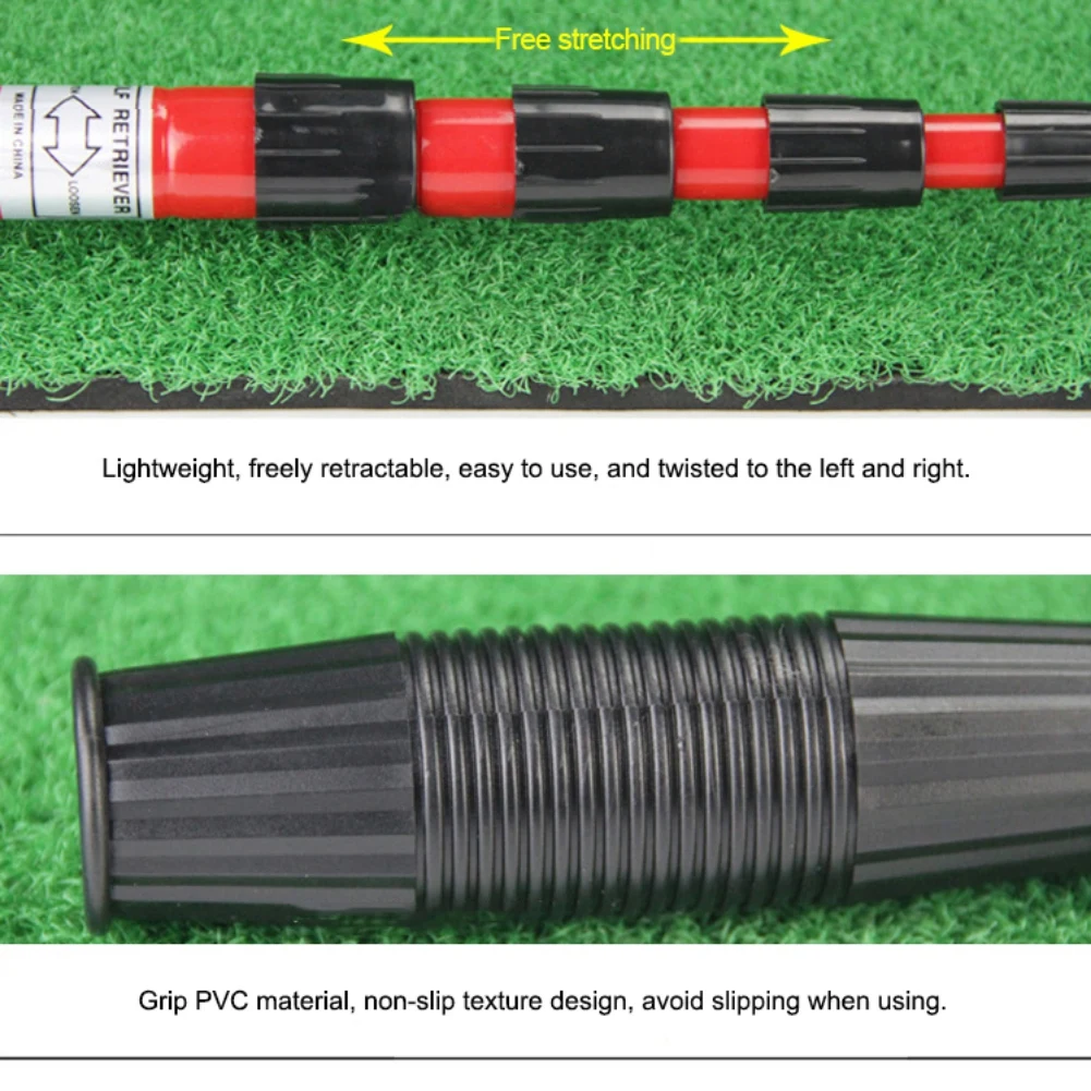 Выдвижной гольф-клуб ретривер совок телескопический захват инструмент вала гольф аксессуары для пикапов