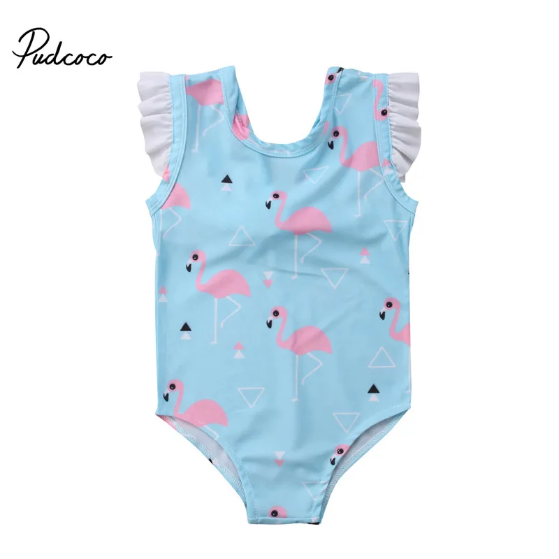 2018 Brand New Newborn Infant Toddler Kids Baby Girls Bowknot Swimsuit