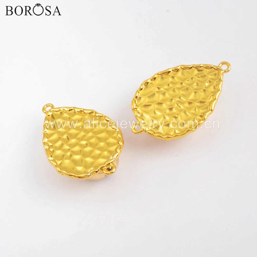 BOROSA 10 шт. Полный Золотой Цвет фотоаксессуары для изготовления ювелирных изделий