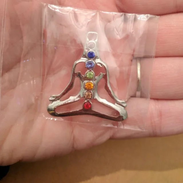 7 Chakra Stones Chakra Reiki Point tree of life pendant charm