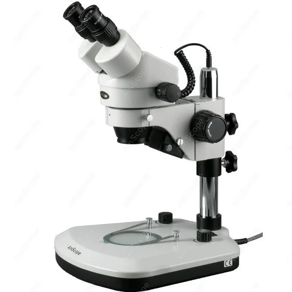 Binocular Stereo Zoom Microscope AmScope Supplies New LED