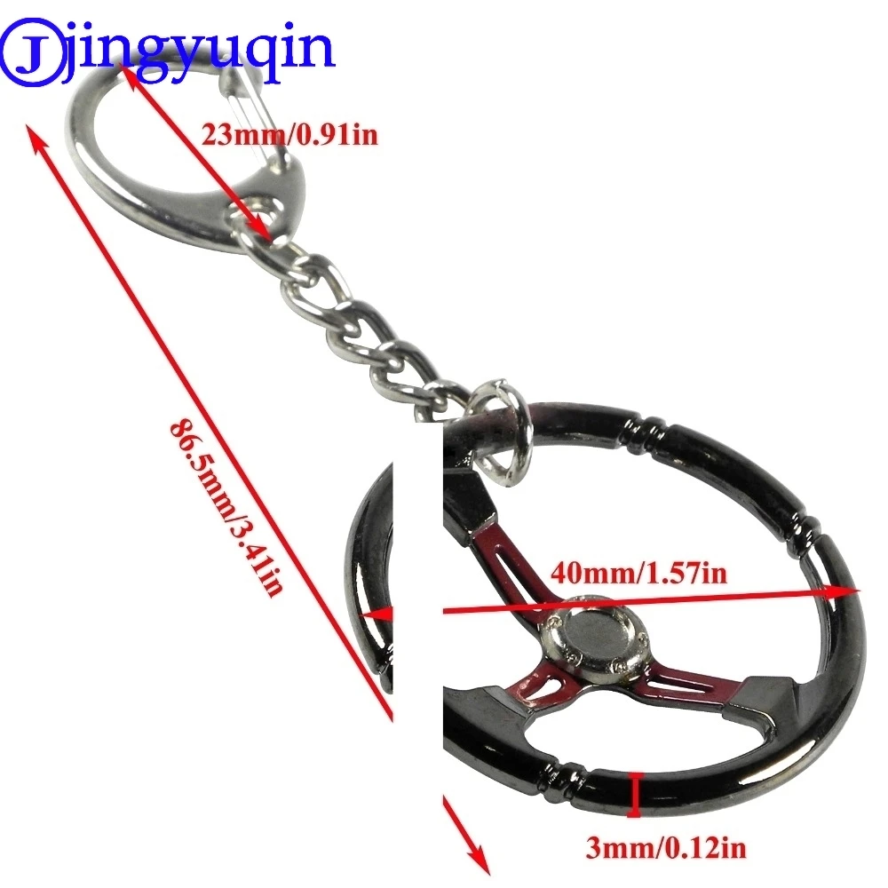 Jingyuqin популярные ювелирные изделия брелок втулка подшипника авто части из нержавеющей стали рулевого колеса автомобиля Модель Urbocharger
