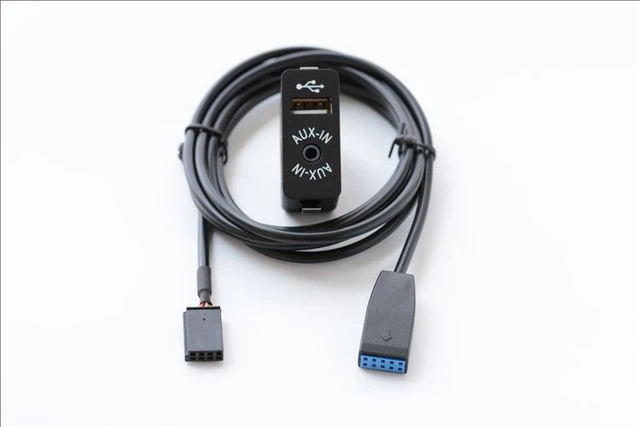 Car Business Cd Changer Aux in Usb Switch Adapter Audio Cable For