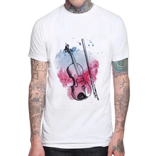 Top Quality Cotton Men T Shirt Casual Short Sleeve Illustration Violin Print Mens T-shirt Fashion Cool T Shirts For Man Tops Tee Top Quality Cotton Men T Shirt Casual Short Sleeve Illustration Violin Print Mens T-shirt Fashion Cool T Shirts For Man Tops Tee
