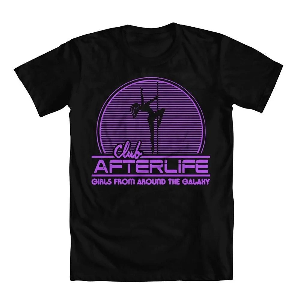 Забавные футболки с вырезом лодочкой и коротким рукавом Mass Effect Inspired Club Afterlife