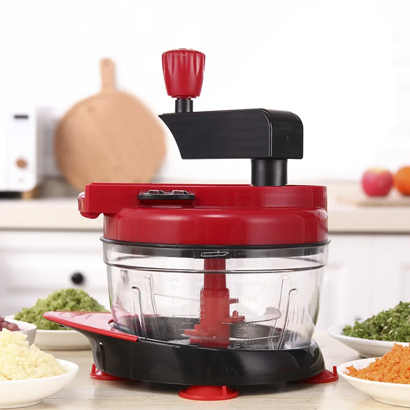 Good Quality Hand Operate Manual Meat Grinder Sausage Beef Mincer Maker Table Home Kitchen