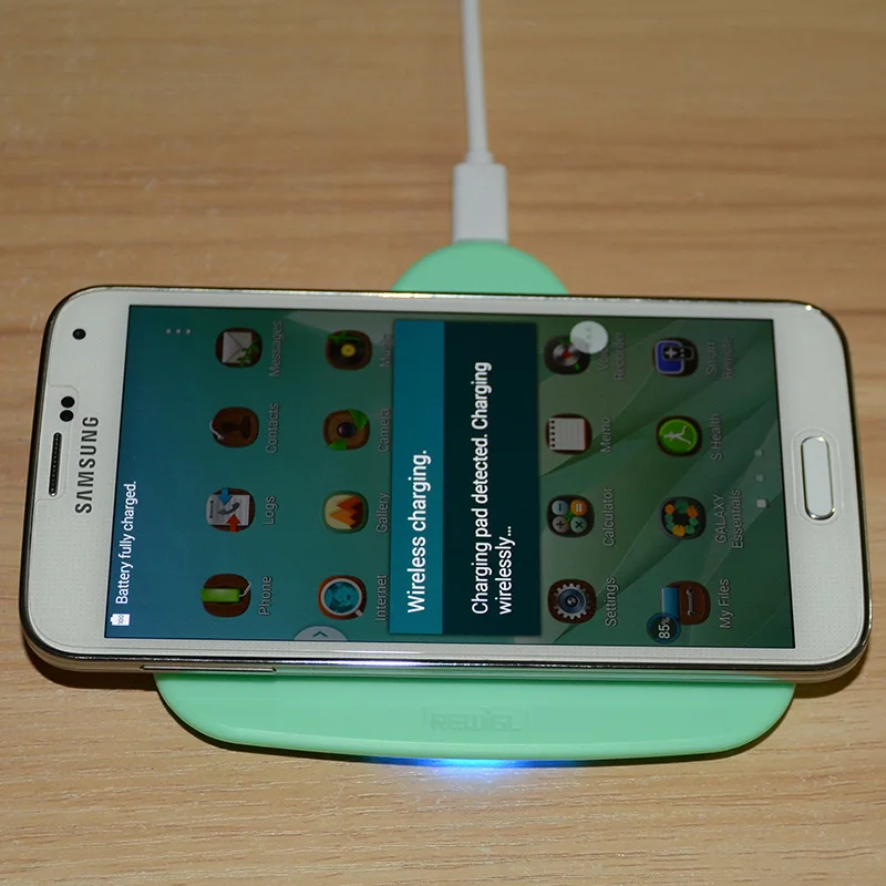 Беспроводное зарядное устройство EKSLEN REWiGL стандарта QI для iPhone X 8 Samsung S8 S6 S7 edge Note 5
