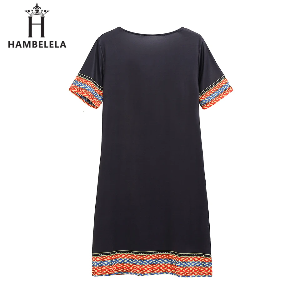 HAMBELELA 3XL плюс размер платье африканская одежда Дашики платье для женщин повседневные летние платья винтажные печатные vestidos robe Femme