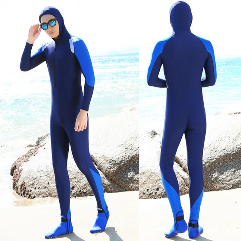 Men Women Full Wetsuit Long Sleeve Neoprene Steamer Kayak Bodyboard Diving Suit Jumpsuit &T8