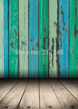 

Art Fabric Photography Backdrop Wood Floor Custom Photo Prop backgrounds 5ftX7ft D-2110