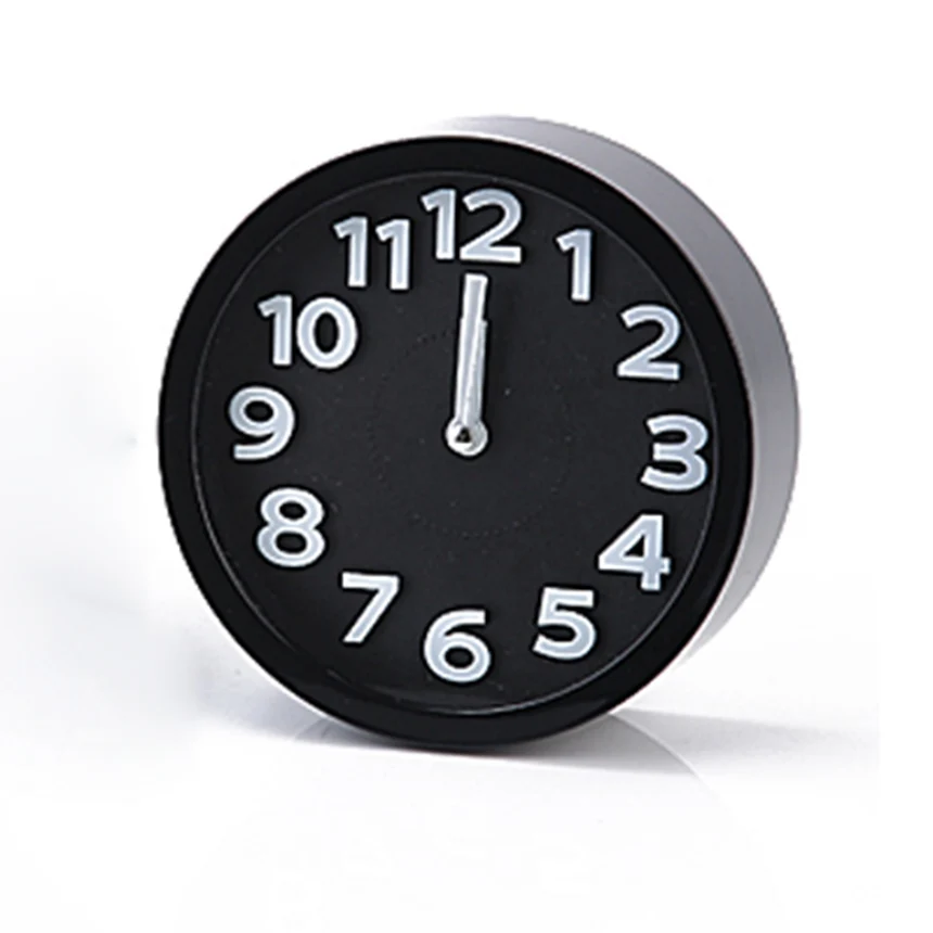 

(Clearance Sale) Multi-color Lovely Design Home Clock Outdoor Portable Cute Mini Quartz Clock Pointer Multi Style Alarm Clock