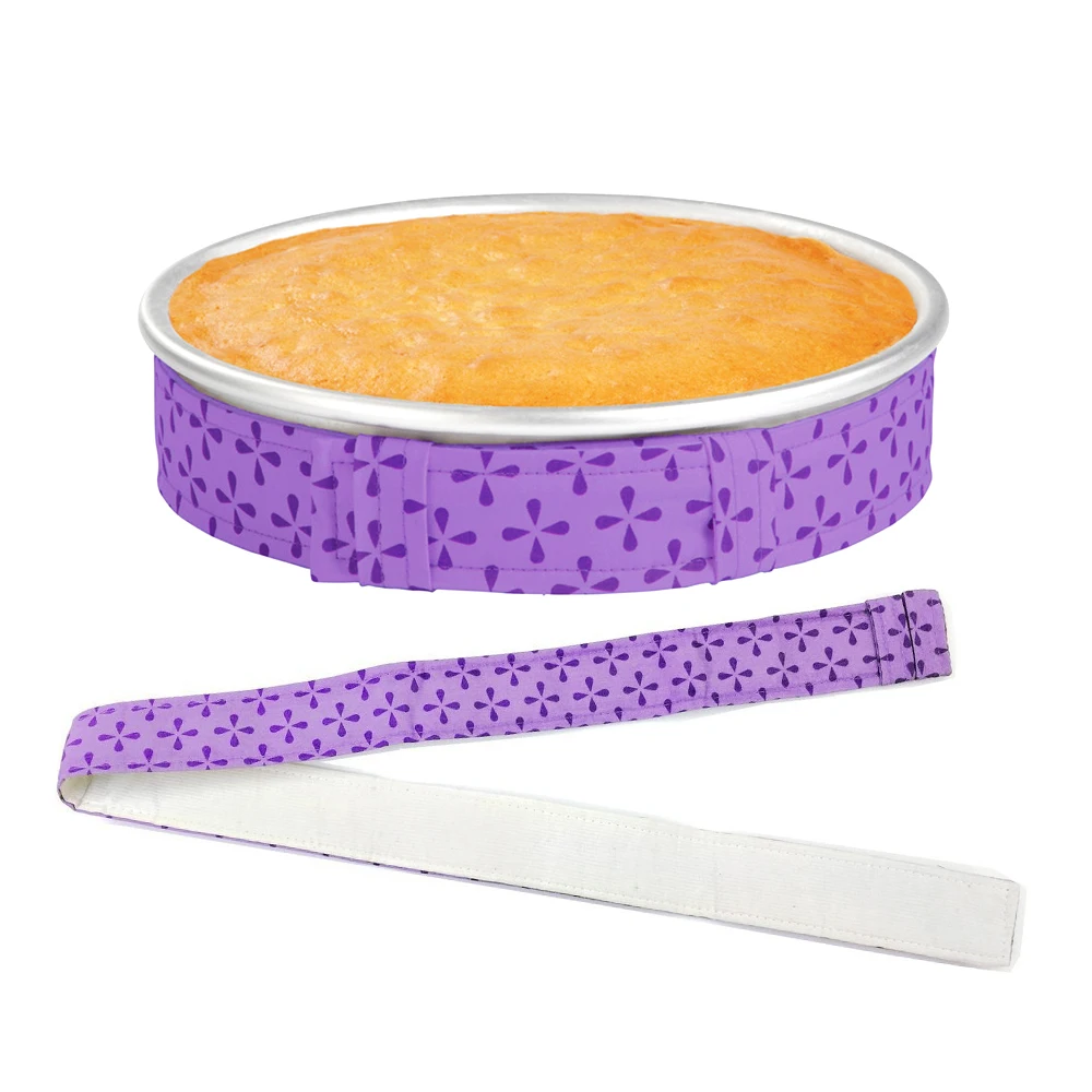 

New Cake Pan Strips Bake Even Strip Belt Moist Level Cake Decorating Tools Baking Sheet To Protect Banding Cloth Pasty Tool