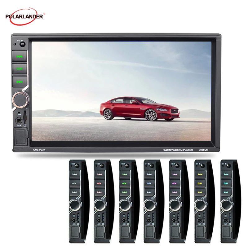 Универсальное автомобильное радио " 2 DIN MirrorLink автомобильное радио для машины мультимедийный плеер авторадио MP5 сенсорный экран Поддержка камеры заднего вида