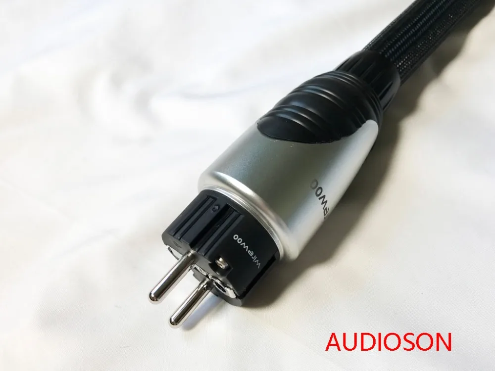 Wirewoo 911 NanoSilver 전원 케이블 Schuko 버전