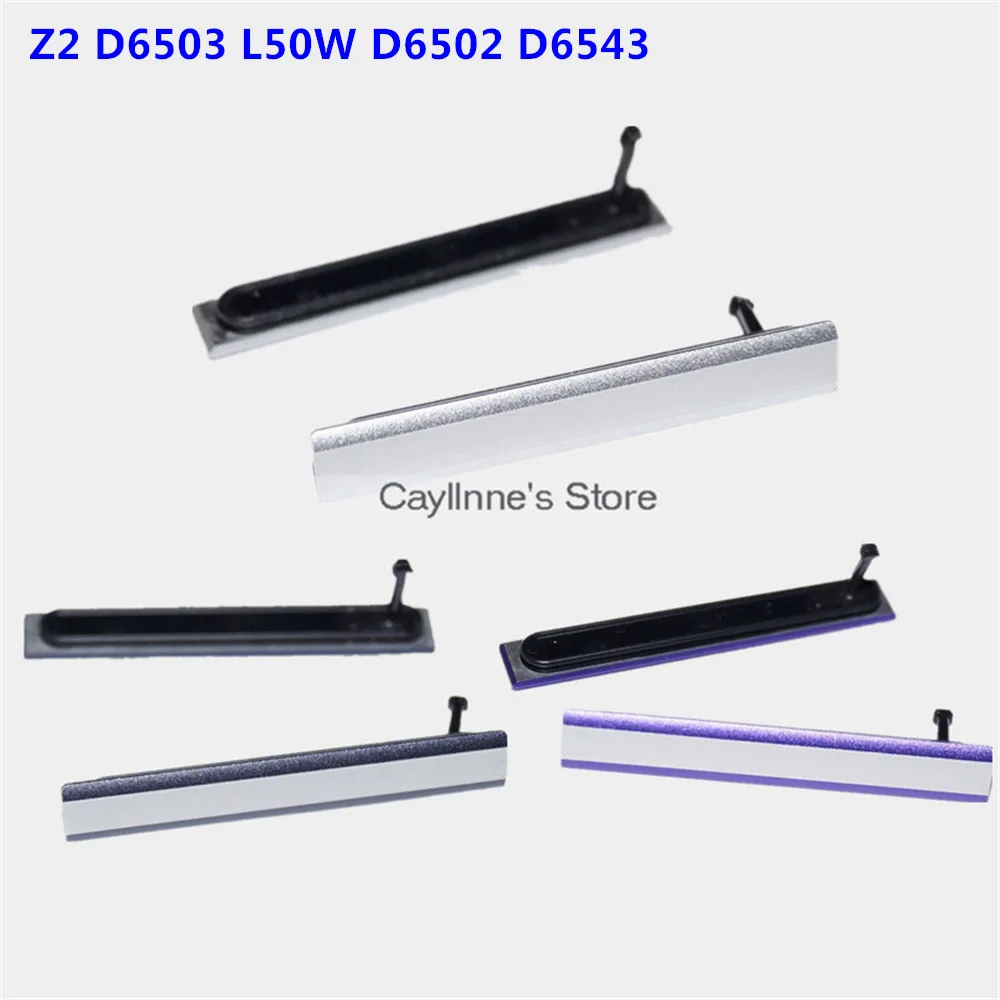 

Micro SD USB + SIM Card Slot Dust Plug Cover Charging Port For Sony Z2 Dust Plug D6503 L50W D6502 D6543
