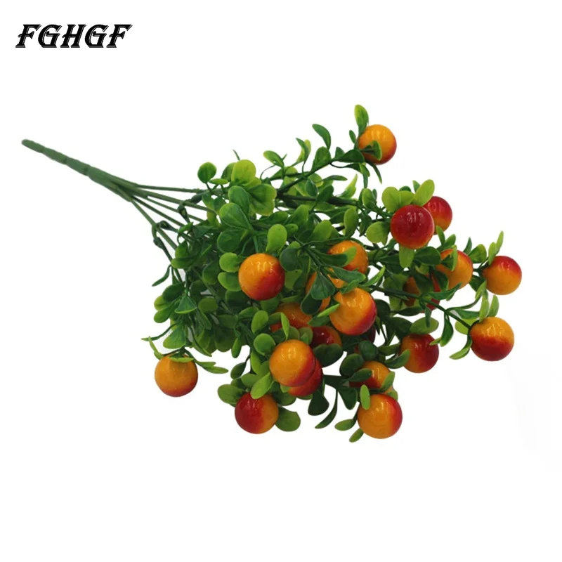 FGHGF фруктовые ягоды Декоративные искусственные цветы Шелковые для свадьбы