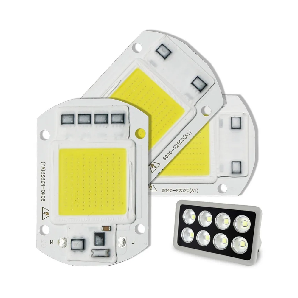 LED COB чип 50 Вт 30 20 AC 220 В 110 не требует драйвера|chip 50w|led cob chipcob chip |