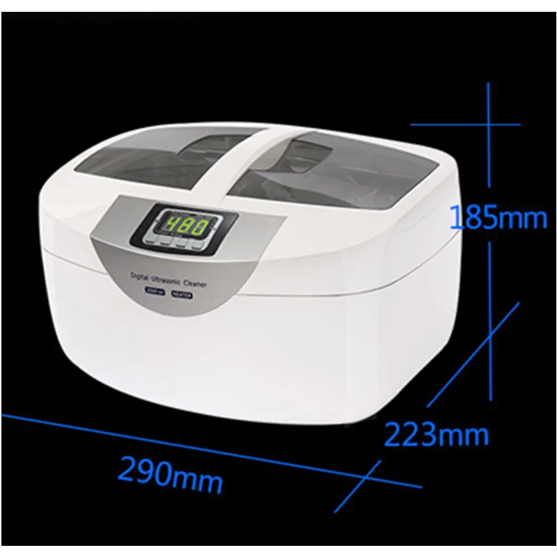 

2.5L 70W Stainless Steel Ultrasonic Cleaner + washing basket Ultrasonic Washing Machine
