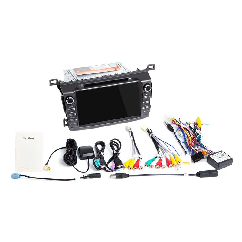 Sale 2 din Car DVD Player Autoradio For Toyota RAV4 Rav 4 2013 2014 2015 GPS Navigation Multimedia Tape Recorder Head Unit Stereo 4