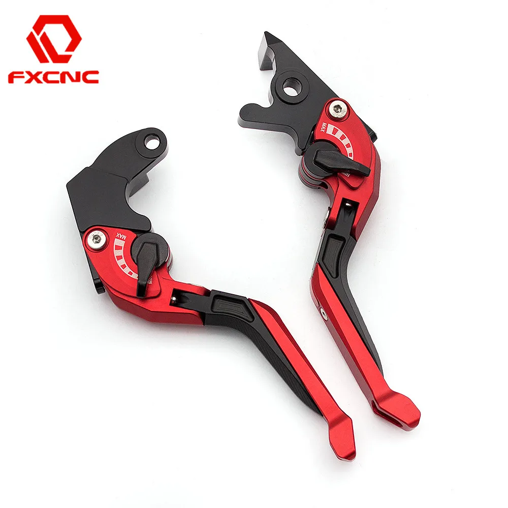 

FOR YAMAHA Raptor YFM660 raptor 660 XTZ125 xtz 125 XT600E xt 600 3D Rhombus Motorcycle Folding Extendable Brake CLutch Levers