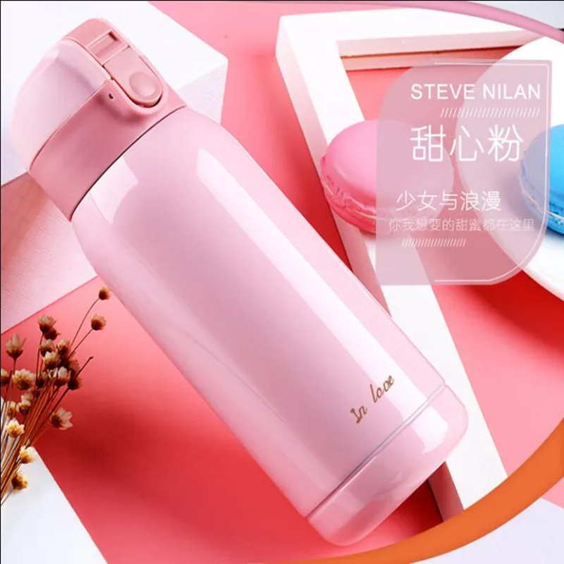 

200ml/350ml Creative Stainless Steel Bouncing Cups Super Super Mini Fans Cute Children's Insulation Cups
