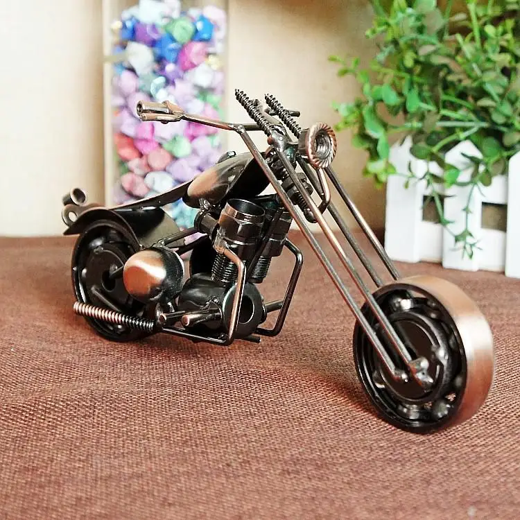 Литые под давлением игрушечные транспортные средства винтажный Бэтмобиль крутой металлический мотоцикл размер М Модель современный европейский стиль игрушки для мальчиков хобби подарок для семьи - Цвет: M121A