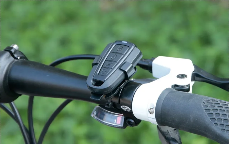 Bicycle Rear Light USB Charge Wireless Remote Control Tail Lamp Bike Finder Lantern Horn Siren Warning Anti-theft Alarm Optional