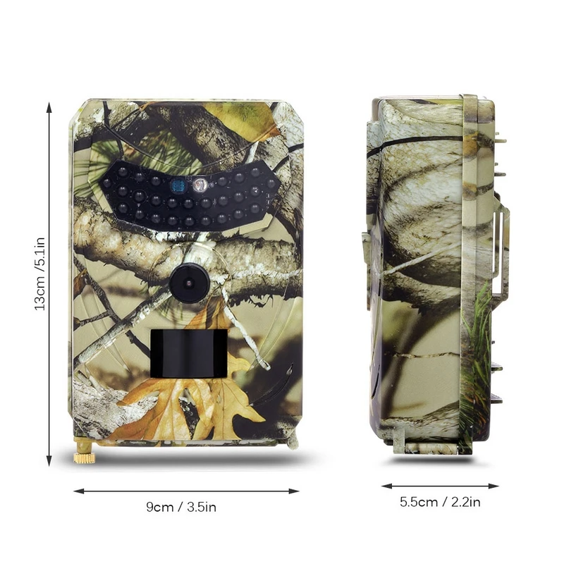 12MP 1080P камера ночного видения ловушки Дикая природа скаутская с PIR сенсором
