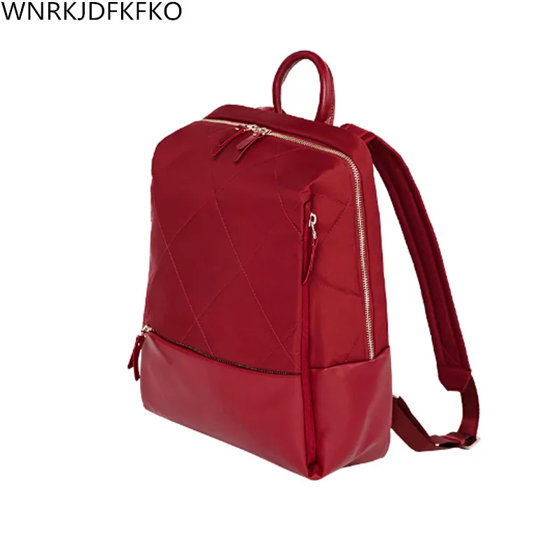 

Ms. backpack 14 Inch Notebook Computer Backpack Diamond Trellis Fashion School Backpack Backpack