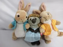 Ty Beanie Babies 6″ 15cm Peter Rabbit Peter the Bunny Plush Regular Stuffed Animal Collection Big Eyes Doll Toy Children’s toys