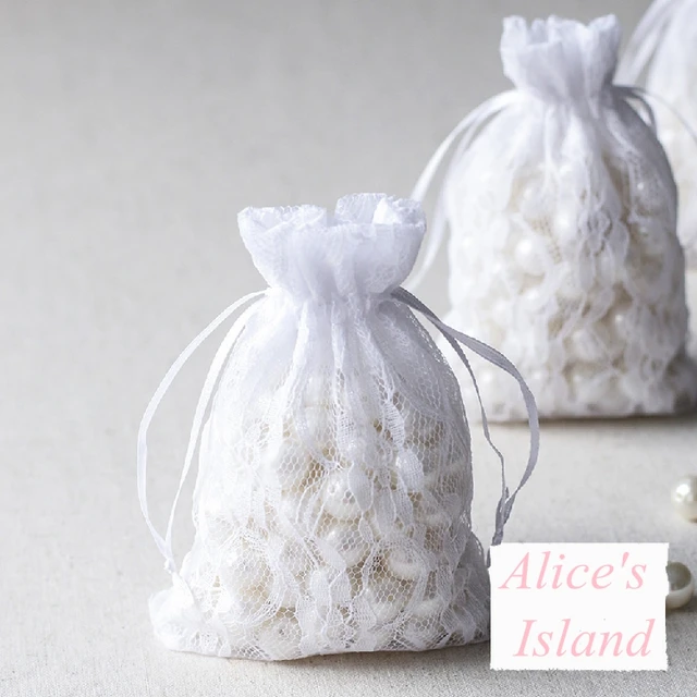 50 Pcs Lace Candy Bag Wedding Bags Favors Party 50 Pcs Lace Candy Bag Wedding Bags Favors Party Favours Event Supplies Gifts