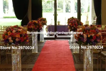 

Cheap wedding stage decoration artificial flower head flower stand