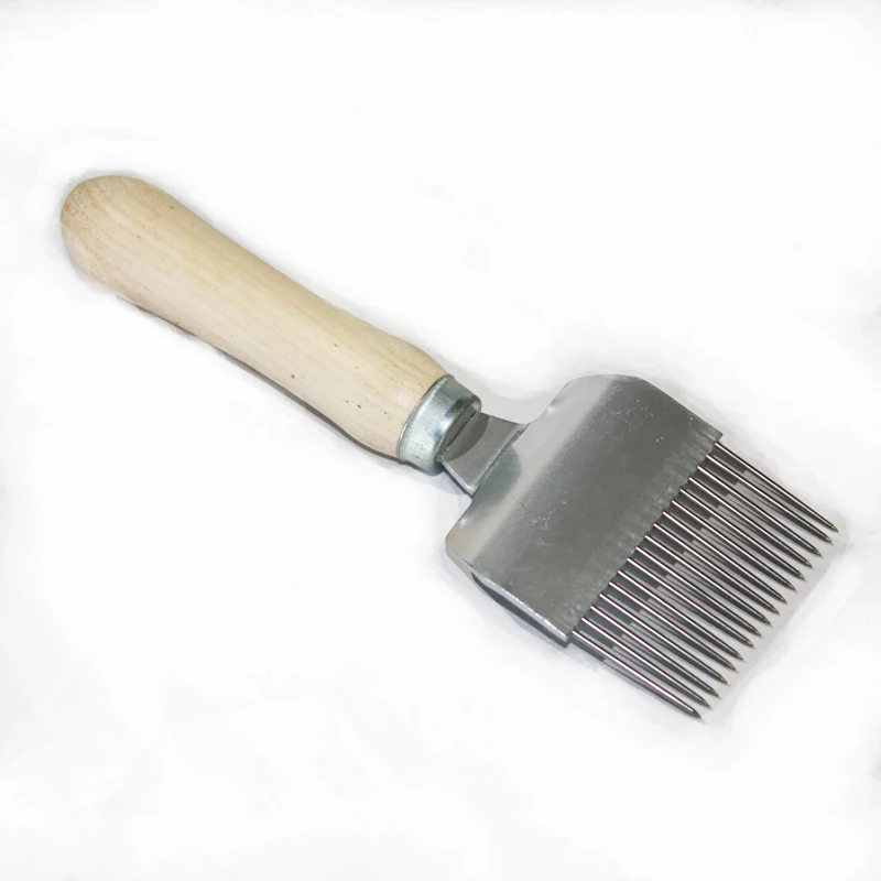 

Bee Beekeeping 17-Pin(EU style) Straight Needles Uncapping Fork Bee Honey Sparse Rake Shovel Supplies Tools Convenience