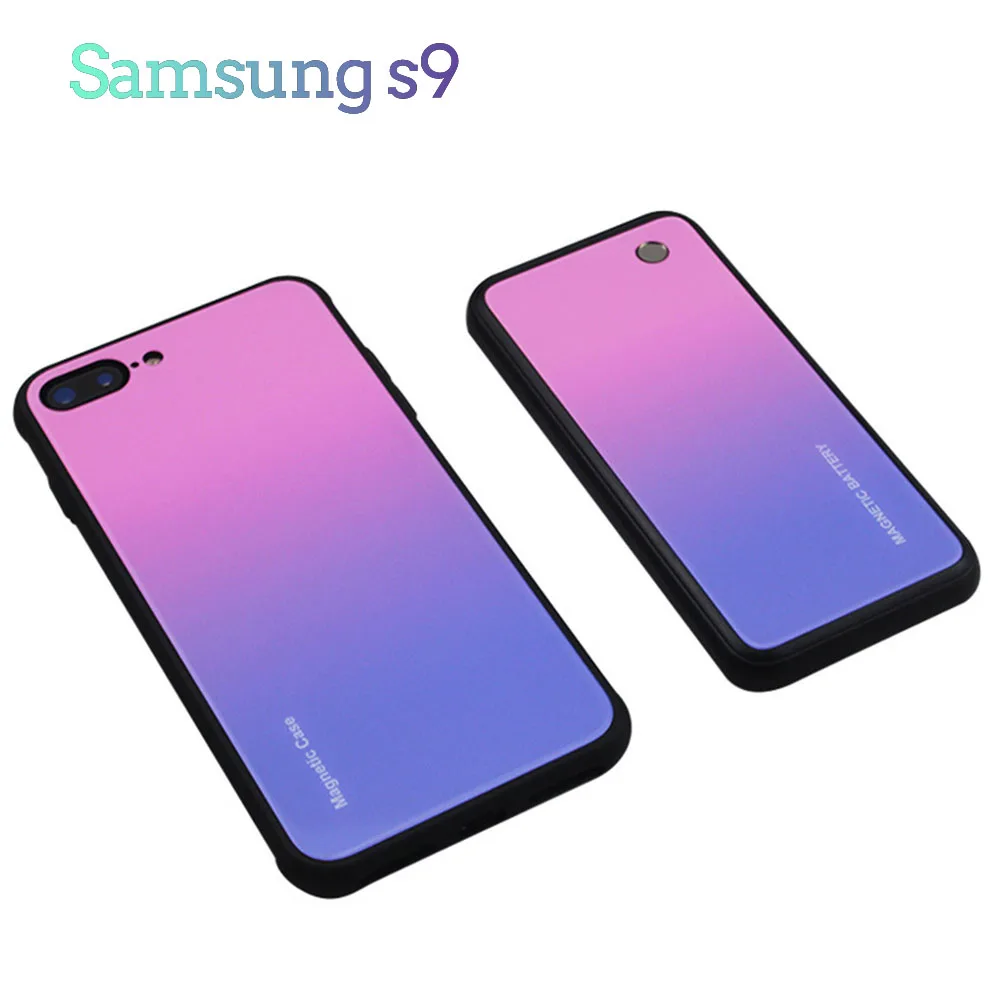 Jinxingcheng Батарея чехол для samsung Note 9 5000 мА-ч, Мощное зарядное устройство Крышка для samsung S9/S9 большие рамки для samsung S8/S8 плюс - Цвет: for Samsung s9