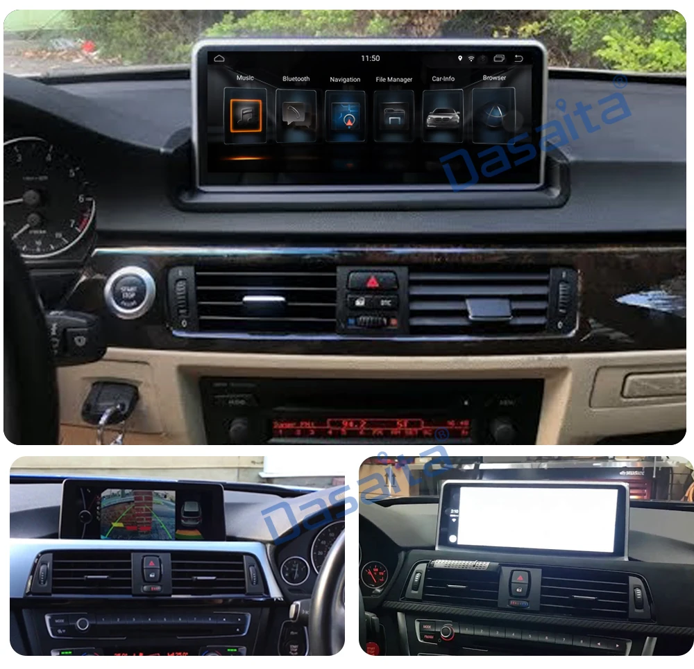 10,2" OEM Стиль Android автомобильный Радио для BMW серий 3 4 F30 F31 F32 F33 F34 F36 2013 gps WI-FI BT НБТ