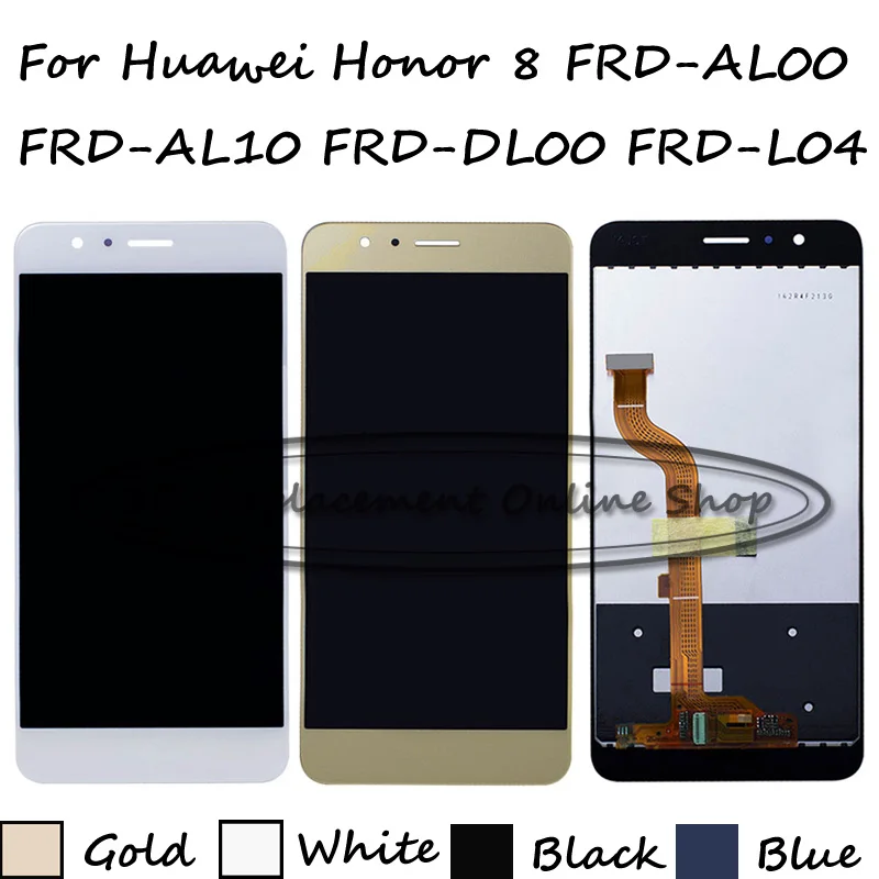 

For Huawei Honor 8 LCD Display + Touch Screen Digitizer Assembly FRD-L09 FRD-AL00 FRD-AL10 FRD-DL00 FRD-L04 FRD-L02 FRD-L14
