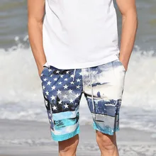 Womail летние модные и красивый мальчик Повседневный Пояс печатных пояса пляж серфинг синий повседневная мужская Шорты W30327