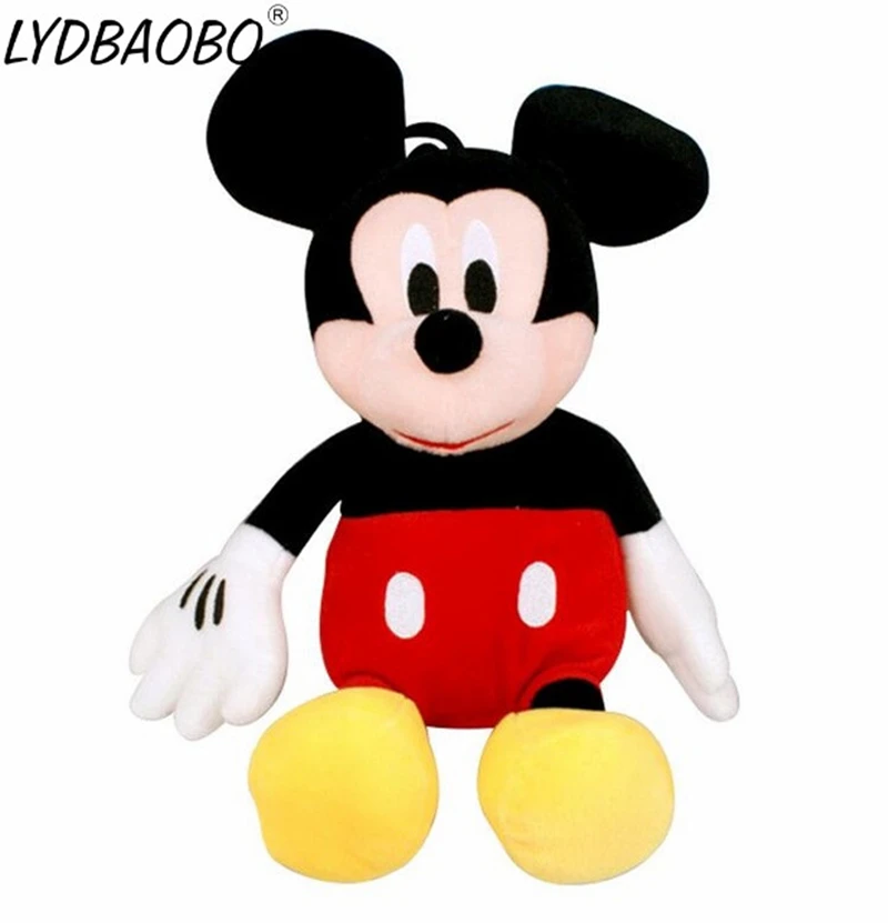 LYDBAOBO 1 шт. 7 типов 30 см милый Микки/Минни/Гуфи/Плуто/Дональд Дак Плюшевая Кукла Детская мультяшная игрушечная фигурка детские подарки