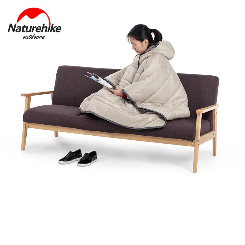 Naturehike Cloak Style Lazy Sleeping Bag Water-resistant Portable Camping Sleeping bag Backpacking