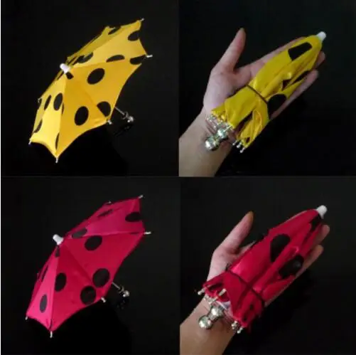 

1 Pcs Super Mini Magic Umbrella 21cm Length Magic Tricks (9 Color Can Choose) Mini Umbrella Use For Hand Stage Magic Prop Toys