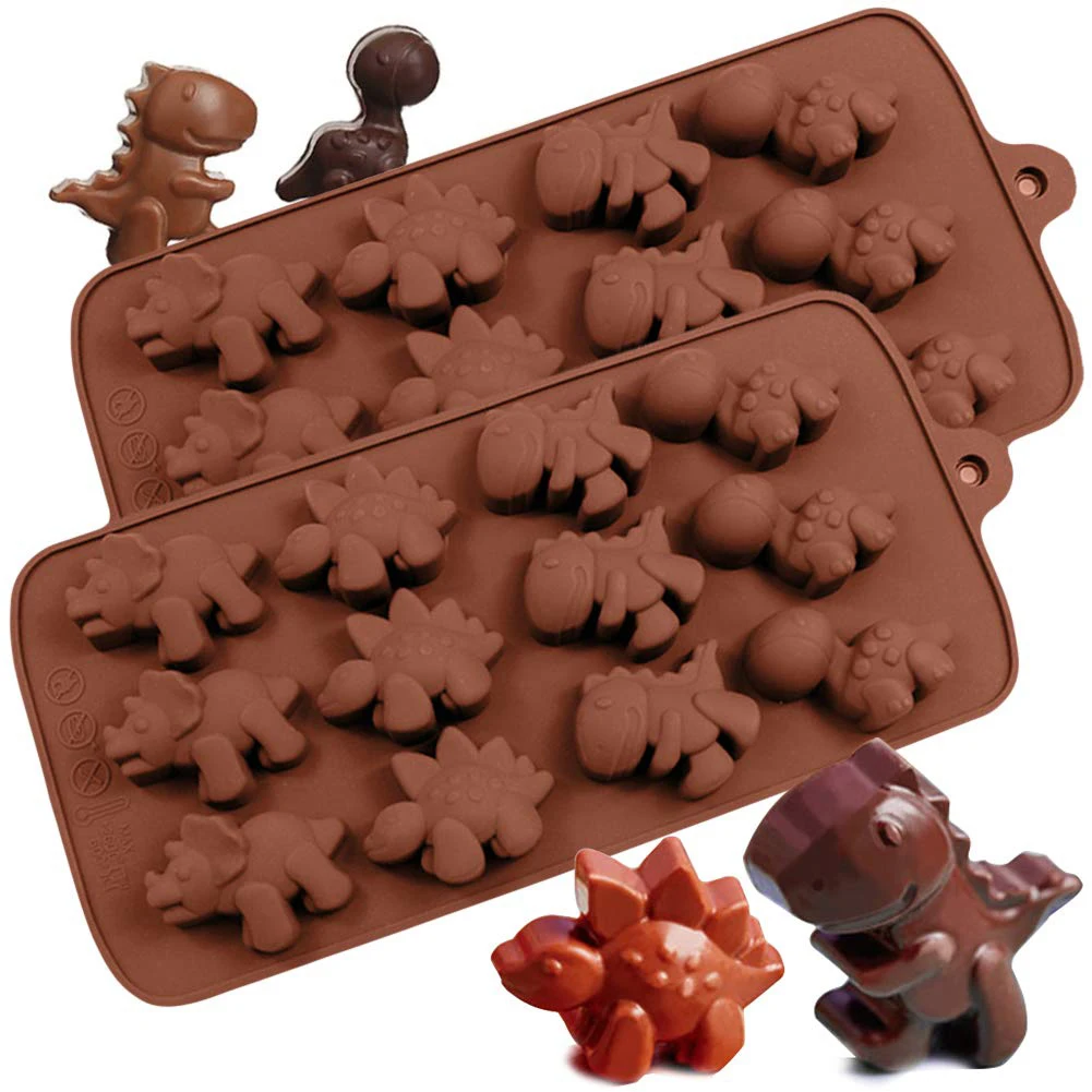 dinosaur fossil chocolate molds