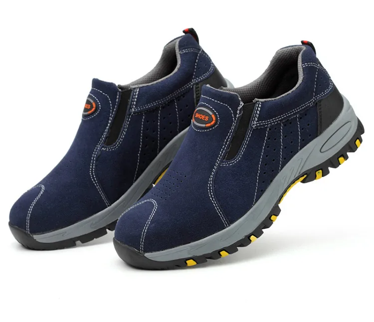 Steel Toe Safety Work Shoes Men Fashion Casual Breathable Non Slip Boots Labor Insurance Rubber Sole Puncture Proof Shoe 35-46 (7)