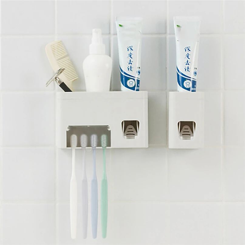 Hot New Toothpaste Tube Squeezer Automatic Auto Squeezer Toothpaste Dispenser Hands Free Squeeze Out #4NV26 (3)