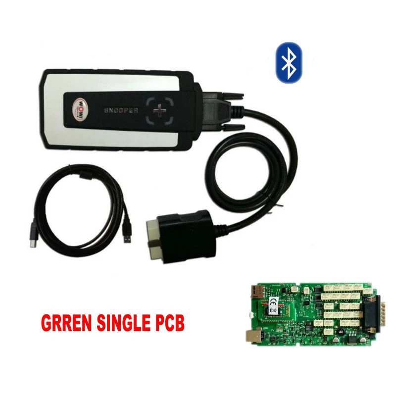 

2pcs! green single relay 2018 SNOOPER WOW V5.008 R2 keygen on cd VD DS150E cdp pro plus with bluetooth wow pro.