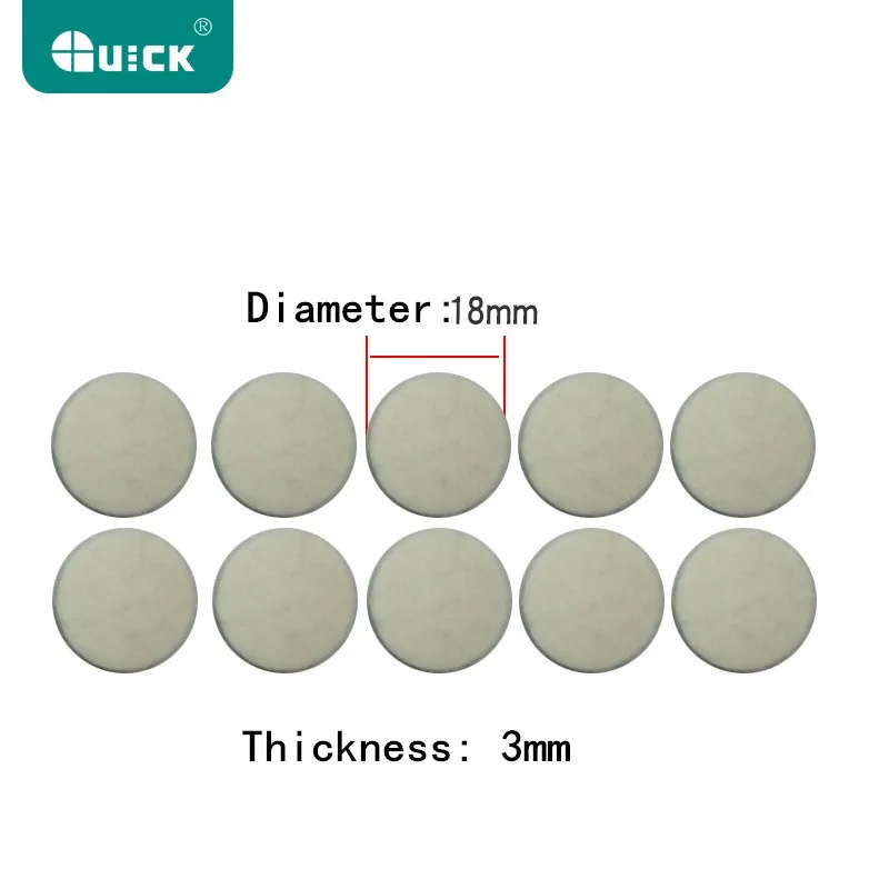 

10PCS/LOT Original QUICK201B Automatic Suction Tin Spray Filter Sponge 6PCS