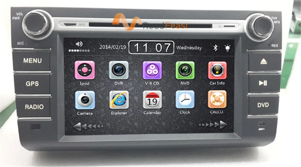 8inchs Car DVD for Suzuki Swift 2004-2010 3