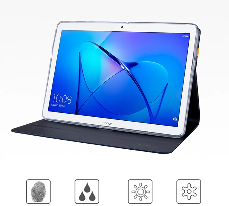 Новый силиконовый чехол из искусственной кожи для Huawei MediaPad T3 10 AGS W09 L09 L03 9 6 дюймов