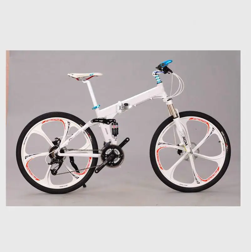 Sale Kalosse Magnesuim alloy  26*2.125  DIY colors  bicycle foldable   21/24/27/30 speed  Hydraulic brakes , mountain bike man 11
